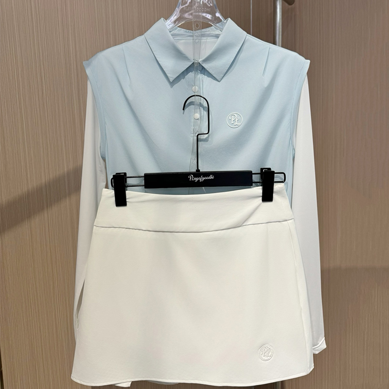 Golf Equipment Women - PL Dames Golfkleding Zonnebrandcrème Polo's met
