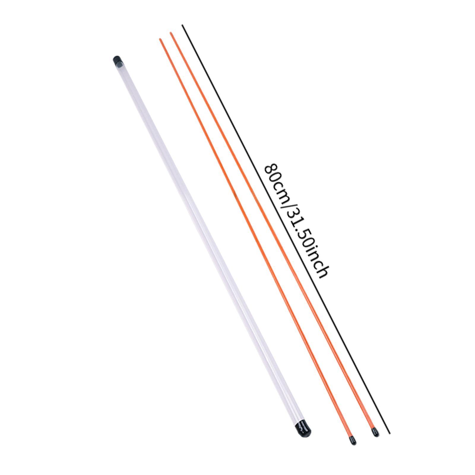 Alignment Stick Set - Draagbare golfswingtrainer, uitlijningsstokset, volledige swinghoudingscorrector voor