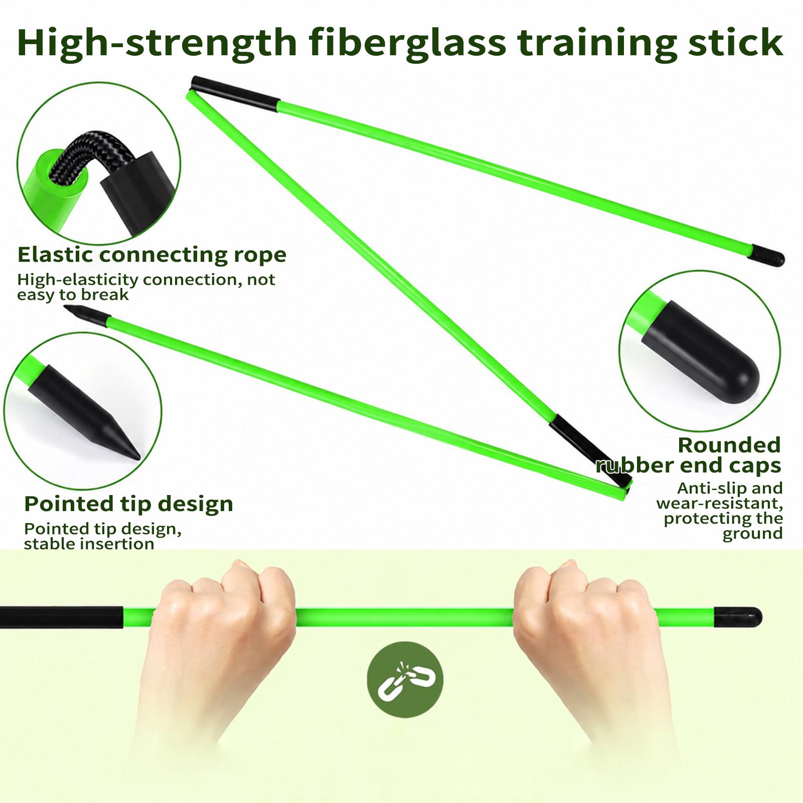 Golf Equipment Women - Golf Alignment Sticks Putting Verstelbare hoek