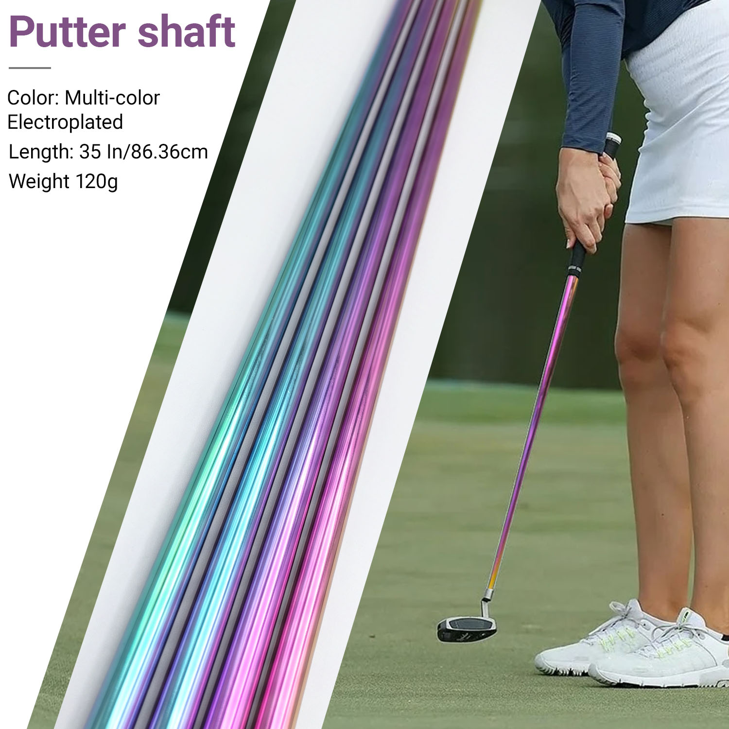 1 PC Golf Shaft, meerkleurige  - Golf Equipment Women recensie en prijs