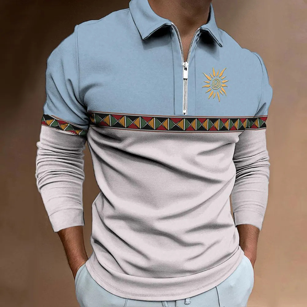 Herenpoloshirts Retro Color Bl - Golf Equipment Rental recensie en prijs