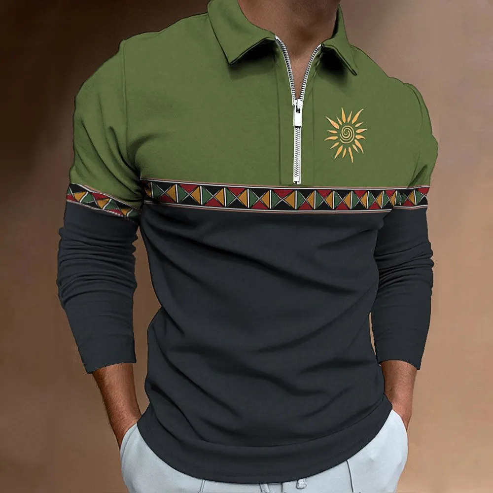Herenpoloshirts Retro Color Bl - Golf Equipment Rental recensie en prijs